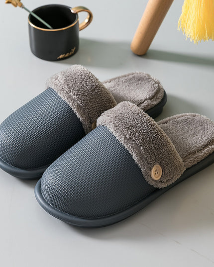 New Autumn And Winter Warm Household Non-slip Home Indoor Removable Slippers - Vibes Harmony