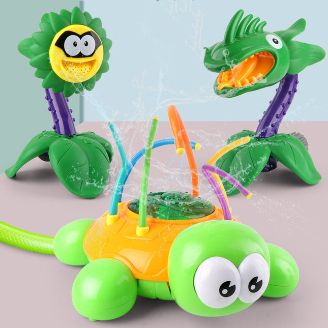 Cartoon Sprinkler Boy Baby Girl Baby Bathroom Playing Water Toys Summer - Vibes Harmony