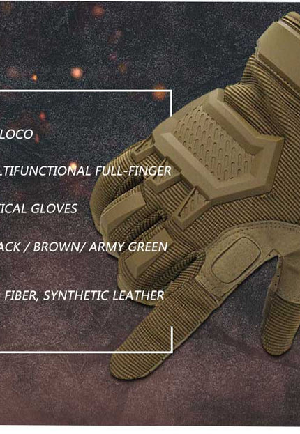 Touch Screen Tactical Gloves Men Army Sports Military Special Forces Full Finger Gloves Antiskid Motocycle Bicycle Gym Gloves