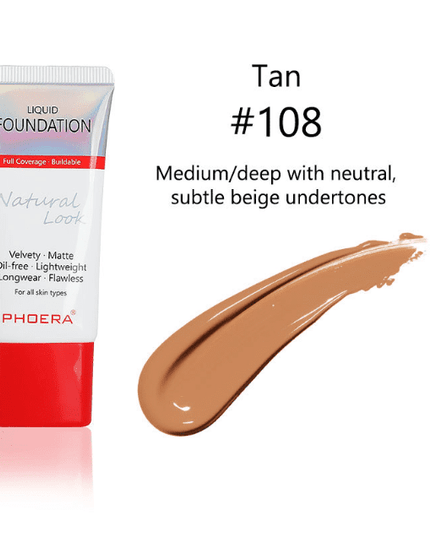Matte, Silky, Tube Liquid Foundation, Ladies Products