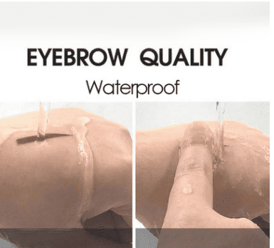 Eyebrow Powder Stamp Tint Stencil Kit Cosmetics Professional Makeup Waterproof Eye Brow Stamp Lift Eyebrow Enhancers Stencil Kit - Vibes Harmony