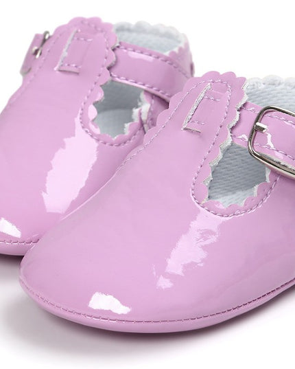 Baby Princess Shoes Baby Shoes Soft Soled Shoes Bright Shoes - Vibes Harmony