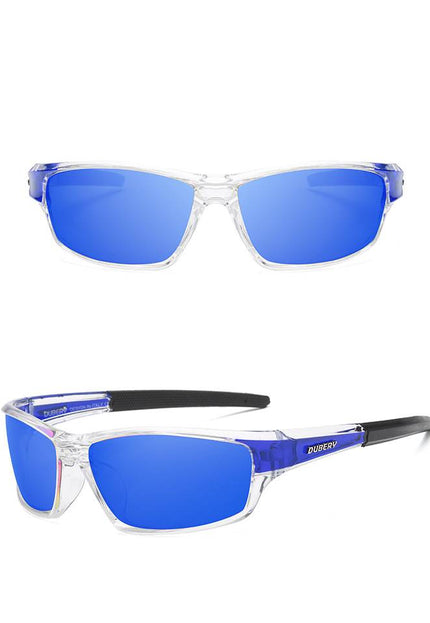 DUBERY New Retro Men Polarized Sunglasses Daily Leisure Travel Sports Men Sun Glasses Anti-Glare UV400 Outdoor Goggles D1