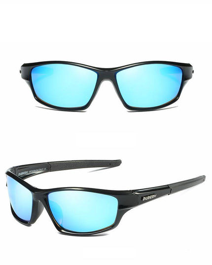 DUBERY New Retro Men Polarized Sunglasses Daily Leisure Travel Sports Men Sun Glasses Anti-Glare UV400 Outdoor Goggles D1