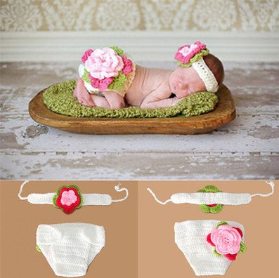 Newborn Baby Children Photography Clothes Baby 100 Days Full Moon Photo Clothing - Vibes Harmony