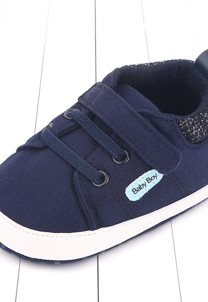 Baby Shoes Soft Sole Baby Shoes Male Baby Velcro Toddler Shoes - Vibes Harmony