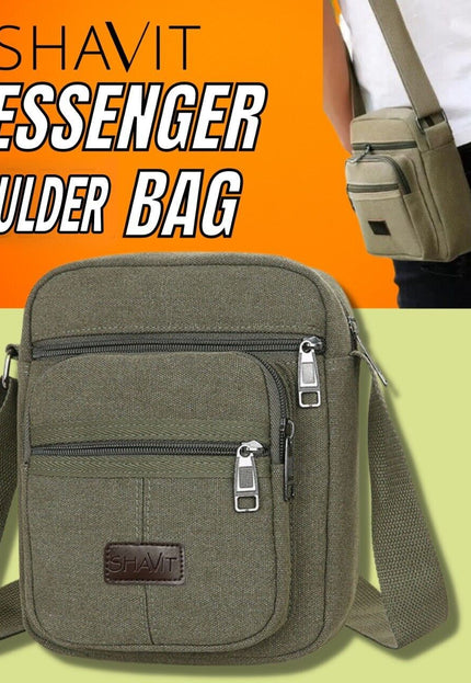 Messenger Bag Shoulder Bag Crossbody Canvas Bags Casual Satchel Vintage Bag