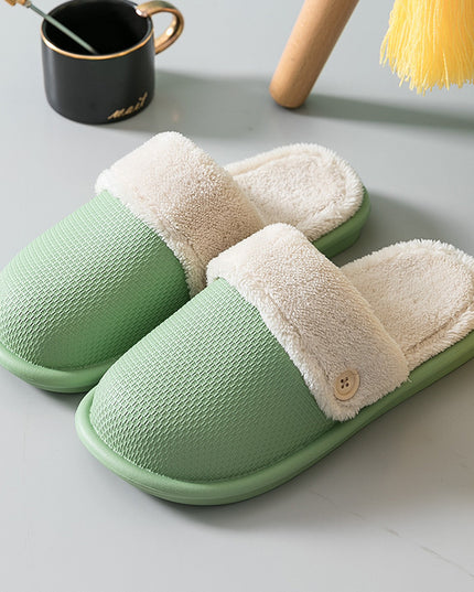 New Autumn And Winter Warm Household Non-slip Home Indoor Removable Slippers - Vibes Harmony