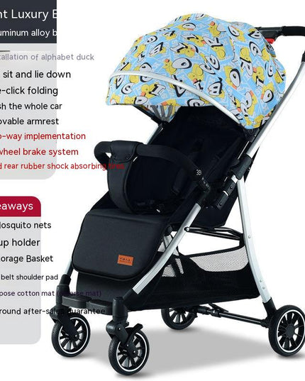 Baby Stroller Lightweight And Reclining - Vibes Harmony
