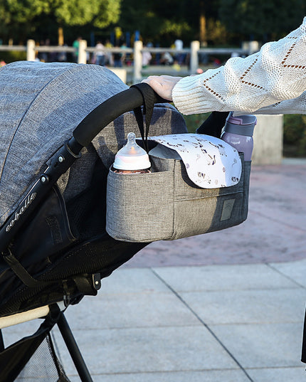 Baby Stroller Organizer Cup Holder Stroller Bag Baby Car Bag Trolley Bag Large Capacity Travel Baby Stroller Accessories - Vibes Harmony