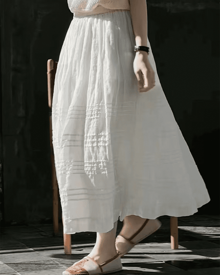 Women's Fashion Temperament Solid Color Skirt - Vibes Harmony