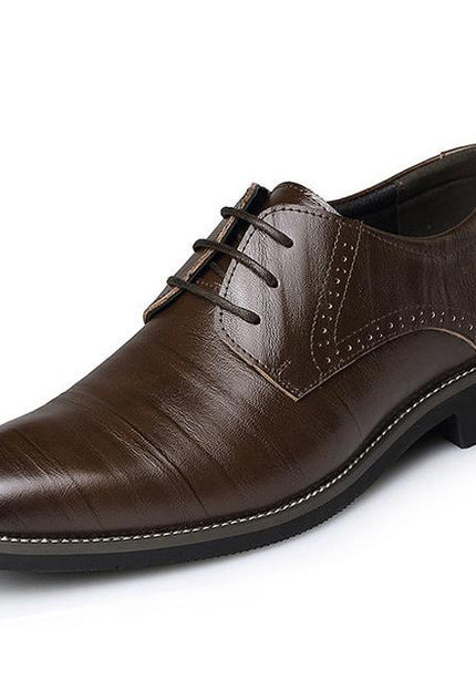 Men Leather Dress Shoes - Vibes Harmony