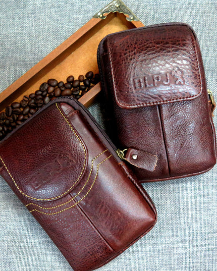 multifunction leather  belt handbag - Vibes Harmony