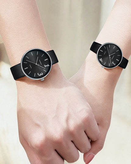 Fashionable Men And Women Couple Watches Trendy Waterproof - Vibes Harmony