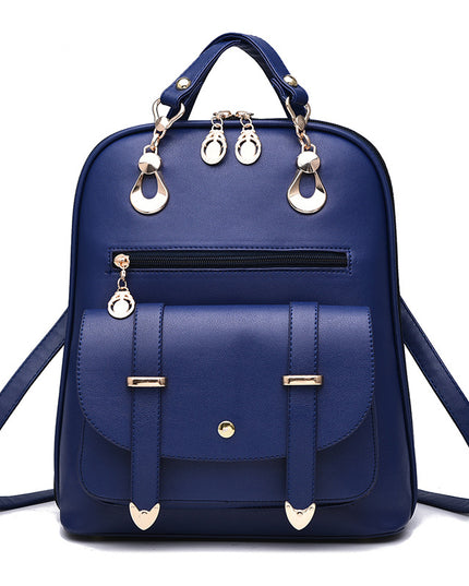 Female bag fashion PU leather dual-use backpack - Vibes Harmony