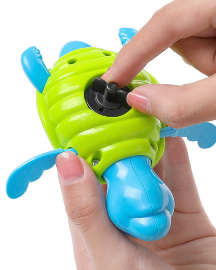 Baby Tortoise Bathroom Toys Baby Bathing In Water Swimming - Vibes Harmony