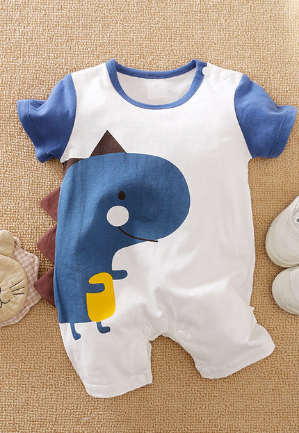 Baby Clothes Short Sleeve Baby Casual Onesies - Vibes Harmony