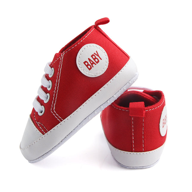 Canvas Classic Sports Sneakers Baby Boys Girls First Walkers Shoes Infant Toddler Soft Sole Anti-slip Baby Shoes - Vibes Harmony