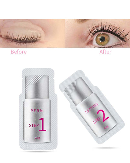 ICONSIGN 10 Pairs Pouch Eyelash Perm Lotion Lashes Lift Quick Perming 5 To 8 Minutes Beauty Makeup Tools - Vibes Harmony
