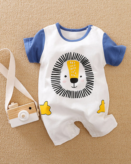 Baby Clothes Short Sleeve Baby Casual Onesies - Vibes Harmony