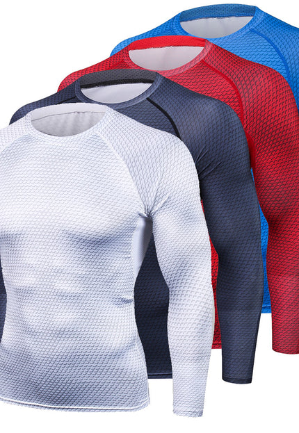 Long sleeve breathable quick-drying fitness training clothes