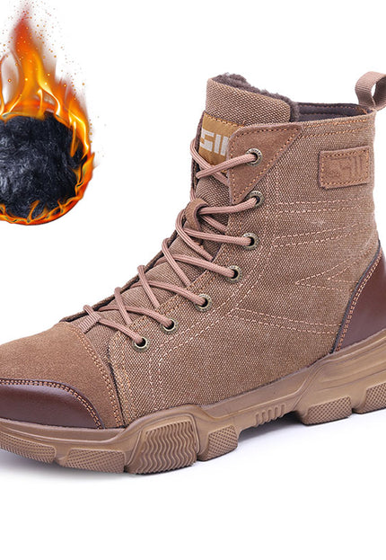 Safety Shoes Steel Toe Cap High-Top Work Protective Labor Insurance Shoes