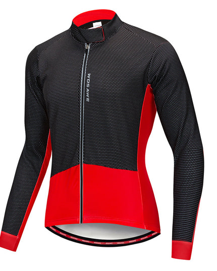 Autumn and winter cycling wear fleece warm jacket - Vibes Harmony