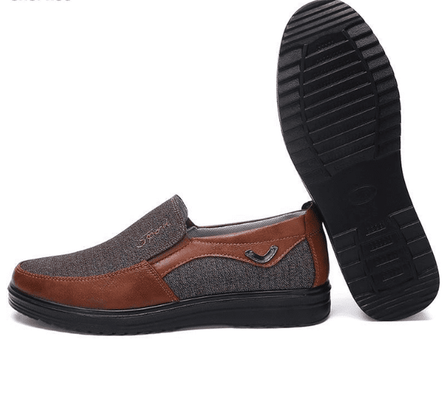 Business Casual Soft-soled Feet Flat-soled Men's Shoes - Vibes Harmony