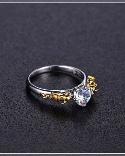 Crystal Ring Cosplay Unisex Rings Jewelry - Vibes Harmony