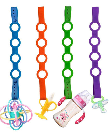 Pacifier Chain Silicone Chain Anti-drop Chain Baby Pacifier Anti-lost Baby Bottle - Vibes Harmony