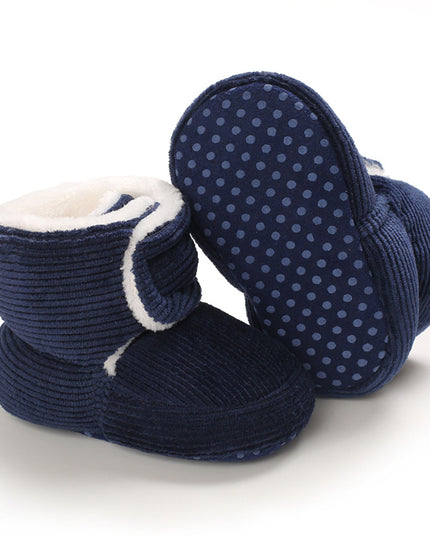 Baby Cotton Shoes, Soft Sole Baby Shoes, Casual Toddler Shoes - Vibes Harmony