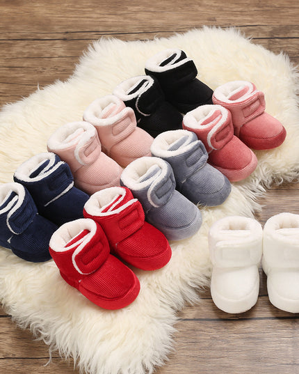 Baby Cotton Shoes, Soft Sole Baby Shoes, Casual Toddler Shoes - Vibes Harmony