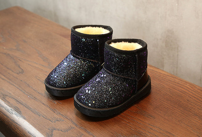 Children's snow boots in sequins - Vibes Harmony