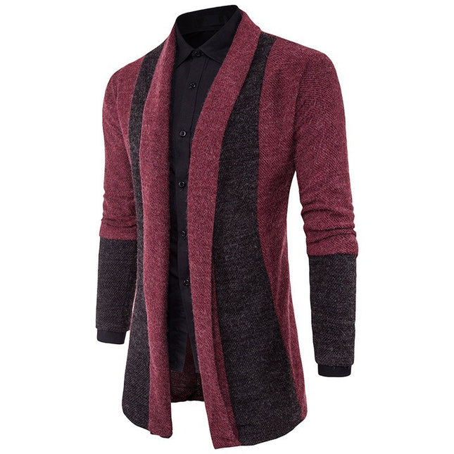 Cardigan Sweater Mens Casual Coat Knitwear Coat Men Clothing - Vibes Harmony