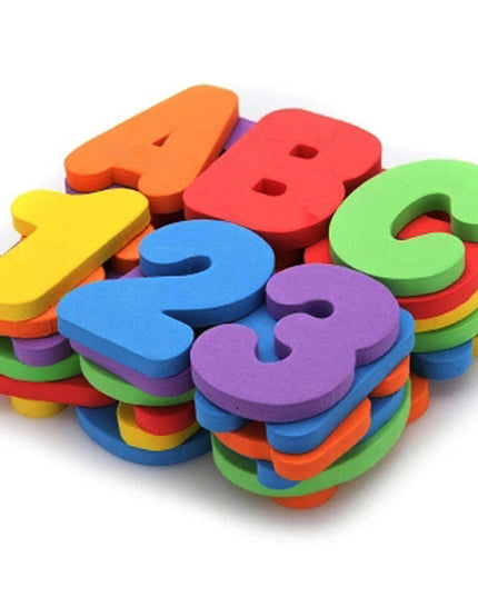 Baby Toys With Colorful Letters And Numbers - Vibes Harmony
