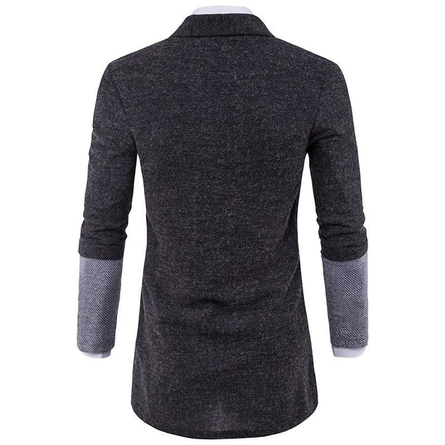 Cardigan Sweater Mens Casual Coat Knitwear Coat Men Clothing - Vibes Harmony