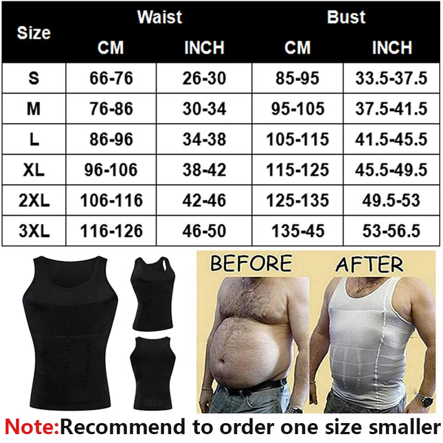 2020 Men Body Shaper Tight Skinny Tummy Waist Trainer Posture Shirt Elastic Abdomen Tank Top Shape Vests Slimming Boobs Gym Vest