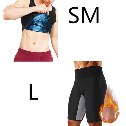 Men's And Women's Corsets Burst Sweat Suits To Burn Fat