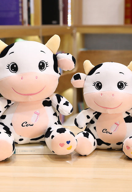Cute Baby Cow Doll Plush Toys - Vibes Harmony
